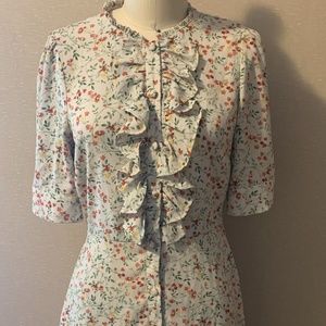Zara Floral Dress (XS)